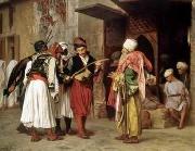 Arab or Arabic people and life. Orientalism oil paintings  304 unknow artist